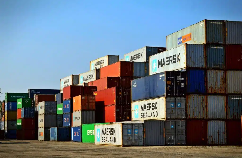Containers op terminal